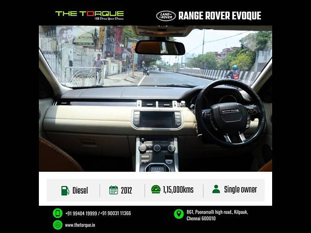 Used Land Rover Range Rover Evoque [2011-2014] Prestige SD4 in Chennai