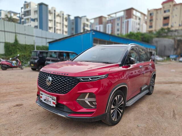 Used MG Hector Plus [2020-2023] Sharp 2.0 Diesel Turbo MT 6-STR Dual Tone in Hyderabad