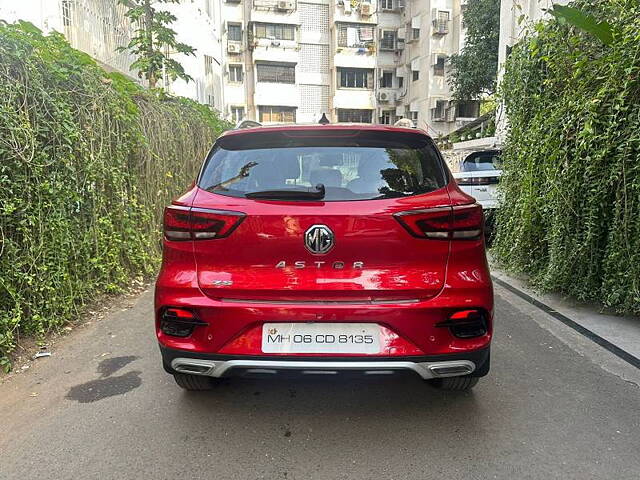 Used MG Astor Savvy 1.5 CVT S Red [2021-2023] in Mumbai