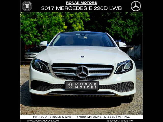 Used 2017 Mercedes-Benz E-Class in Chandigarh