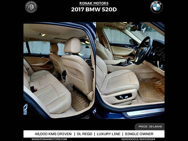 Used BMW 5 Series [2017-2021] 520d Luxury Line [2017-2019] in Delhi