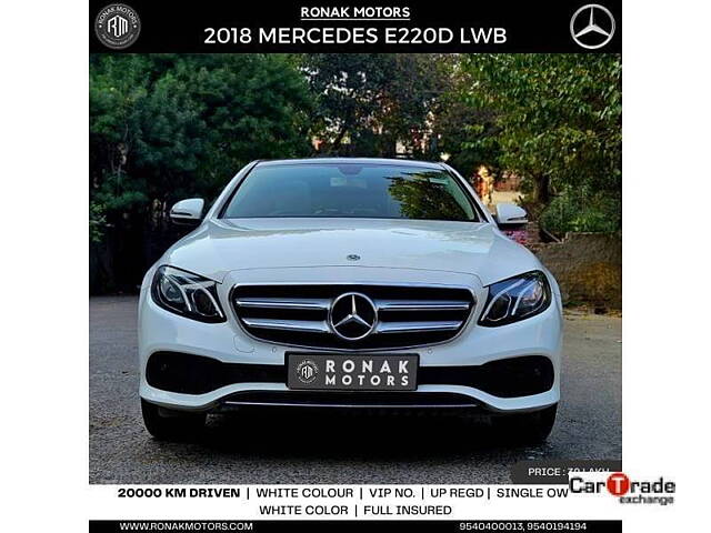 Used 2018 Mercedes-Benz E-Class in Chandigarh