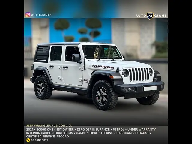 12 Used Jeep Wrangler Cars in India, Second Hand Jeep Wrangler Cars in  India - CarTrade