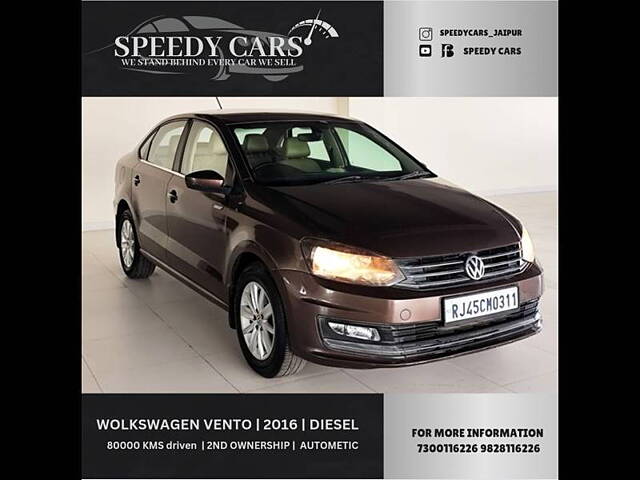 Used Volkswagen Vento [2015-2019] Highline Plus 1.5 AT (D) 16 Alloy in Jaipur