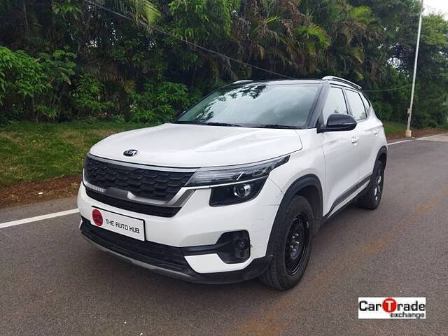 Used Kia Seltos [2019-2022] HTK Plus 1.5 Diesel AT in Hyderabad