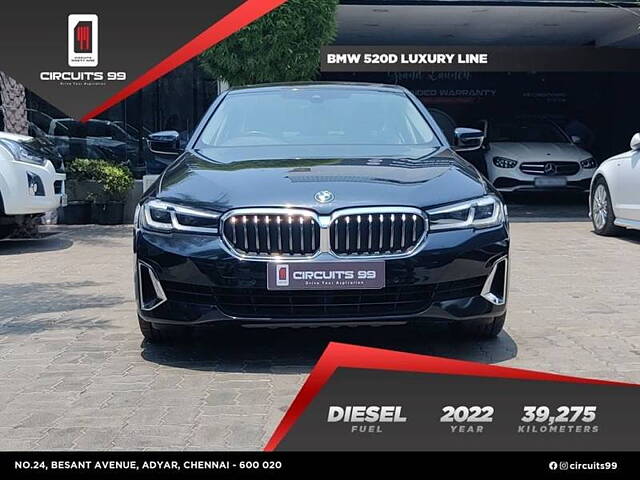 Used BMW 5 Series [2017-2021] 520d Luxury Line [2017-2019] in Chennai