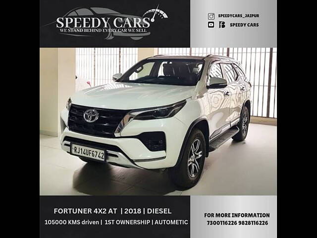 Used Toyota Fortuner [2016-2021] 2.8 4x2 AT [2016-2020] in Jaipur