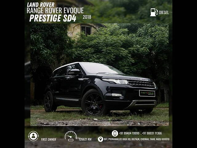 Used 2012 Land Rover Evoque in Chennai