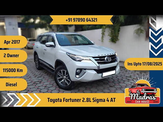 Used 2017 Toyota Fortuner in Chennai