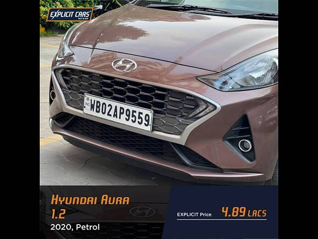 Used Hyundai Aura [2020-2023] S 1.2 Petrol in Kolkata