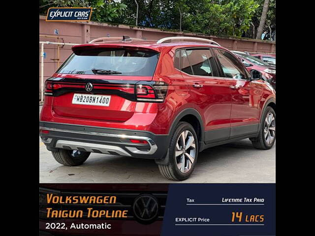 Used Volkswagen Taigun [2021-2023] Topline 1.0 TSI AT in Kolkata