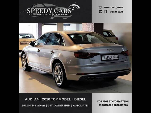 Used Audi A4 [2016-2020] 35 TDI Premium Plus in Jaipur