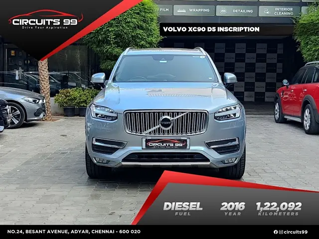 Used 2016 Volvo XC90 in Chennai