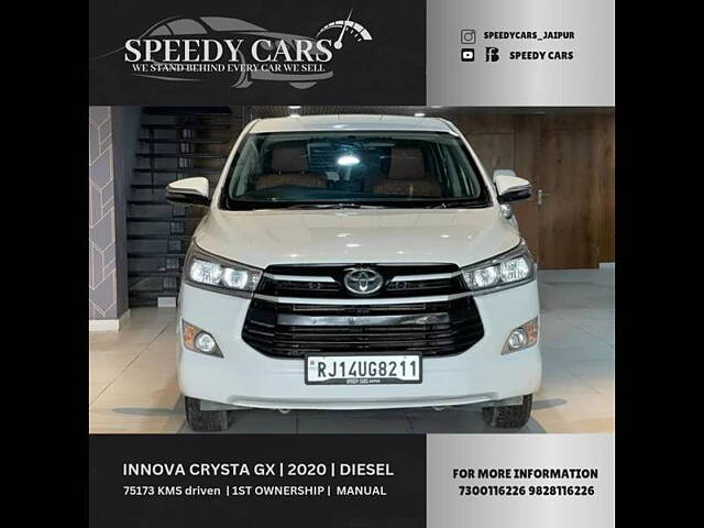 Used 2020 Toyota Innova Crysta in Jaipur