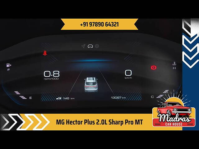 Used MG Hector Plus Sharp Pro 2.0 Turbo Diesel 7 STR [2023] in Chennai