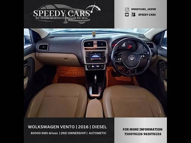 Used Volkswagen Vento [2015-2019] Highline Plus 1.5 AT (D) 16 Alloy in Jaipur