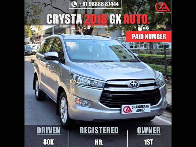 Used 2018 Toyota Innova Crysta in Chandigarh