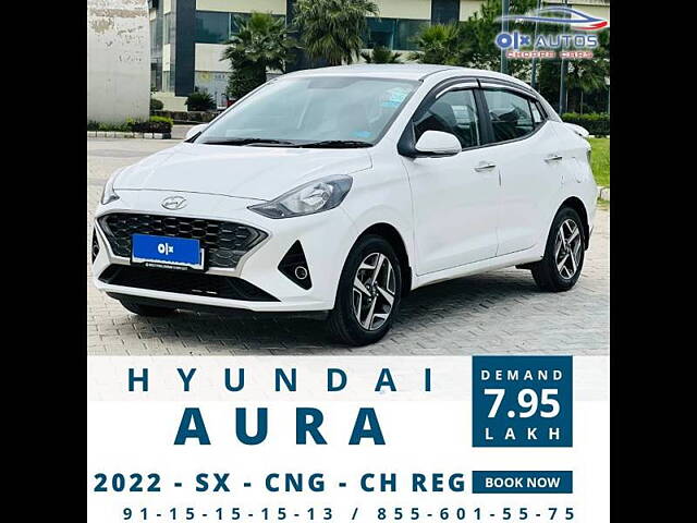 Used 2022 Hyundai Aura in Mohali