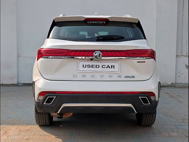 Used MG Hector Plus Savvy Pro 1.5 Turbo Petrol CVT 6 STR in Ahmedabad