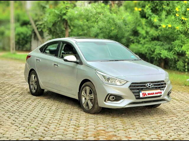 Used Hyundai Verna [2017-2020] SX (O) AT Anniversary Edition 1.6 VTVT in Ahmedabad