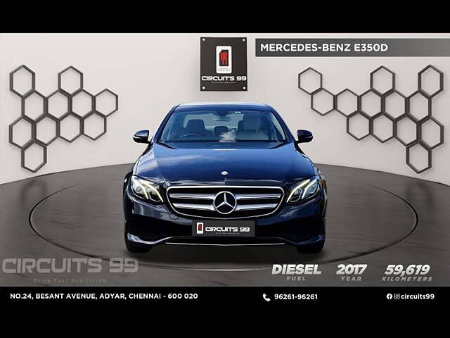 Used Mercedes-Benz E-Class [2017-2021] E 350 d Exclusive [2017-2019] in Chennai