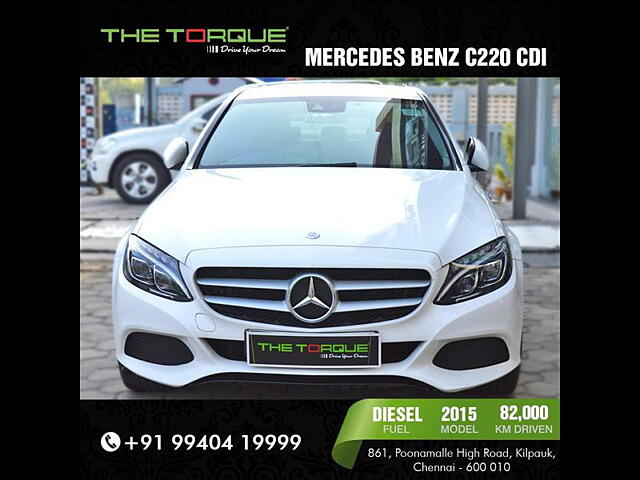 Used 2015 Mercedes-Benz C-Class in Chennai