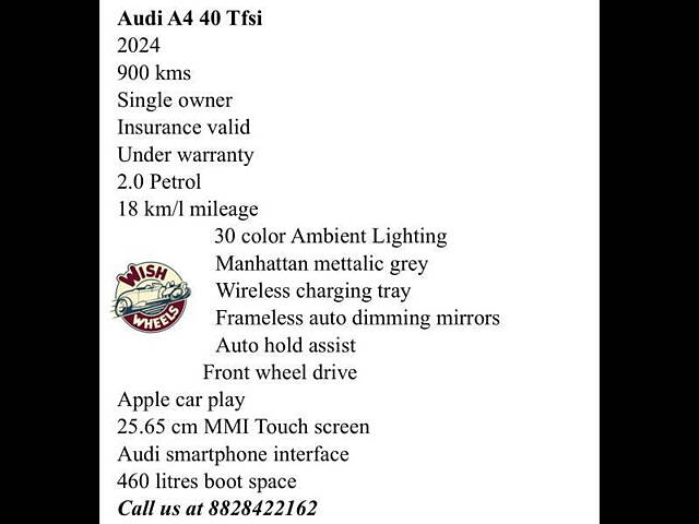 Used Audi A4 Premium 40 TFSI in Mumbai