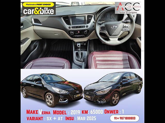 Used Hyundai Verna [2017-2020] SX Plus 1.6 VTVT AT in Gurgaon