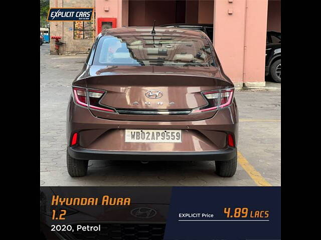 Used Hyundai Aura [2020-2023] S 1.2 Petrol in Kolkata