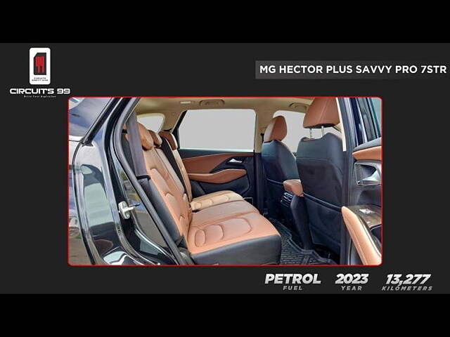 Used MG Hector Plus Savvy Pro 1.5 Turbo Petrol CVT 6 STR in Chennai