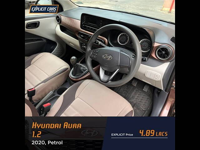 Used Hyundai Aura [2020-2023] S 1.2 Petrol in Kolkata