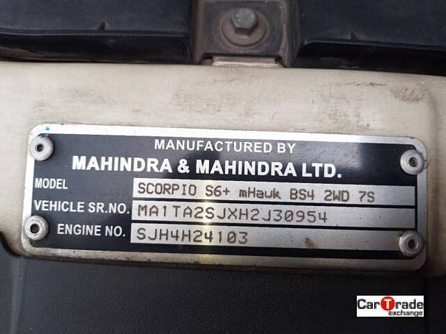 Used Mahindra Scorpio [2014-2017] S6 Plus 1.99 [2016-2017] in Kolkata