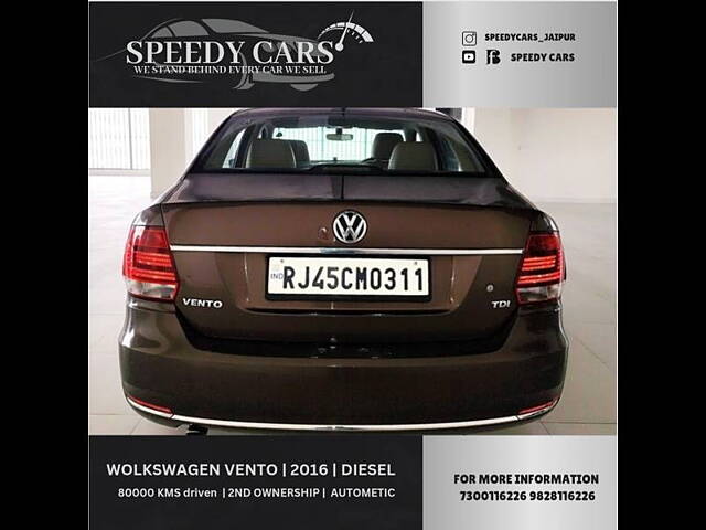 Used Volkswagen Vento [2015-2019] Highline Plus 1.5 AT (D) 16 Alloy in Jaipur