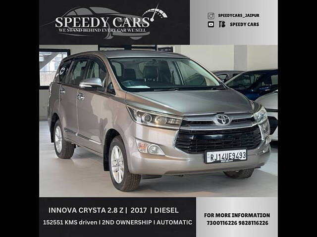 Used Toyota Innova Crysta [2016-2020] 2.8 ZX AT 7 STR [2016-2020] in Jaipur