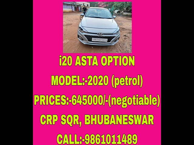 Used Hyundai i20 [2020-2023] Asta (O) 1.2 MT [2020-2023] in Bhubaneswar