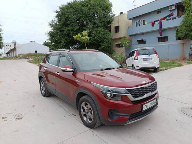 Used Kia Seltos [2022-2023] HTK Plus 1.5 Diesel AT in Hyderabad