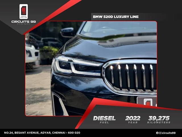 Used BMW 5 Series [2017-2021] 520d Luxury Line [2017-2019] in Chennai