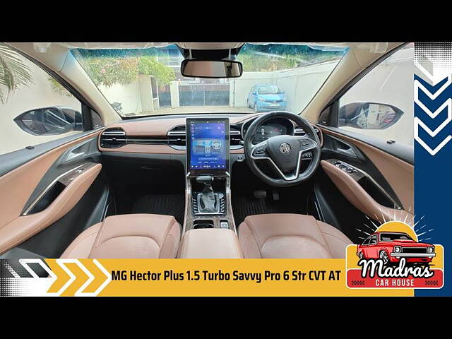 Used MG Hector Plus [2020-2023] Smart 1.5 Petrol Turbo CVT 6-STR in Chennai