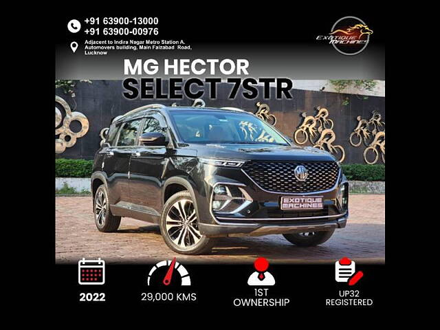 Used MG Hector Plus [2020-2023] Select 2.0 Diesel Turbo MT 7-STR in Lucknow