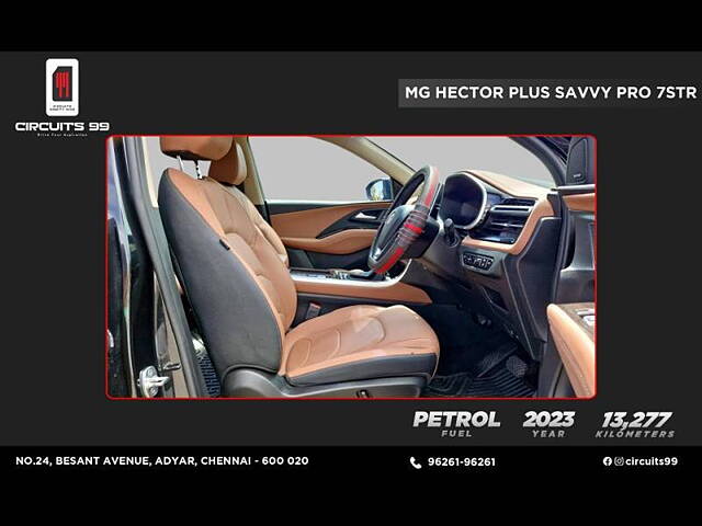 Used MG Hector Plus Savvy Pro 1.5 Turbo Petrol CVT 6 STR in Chennai