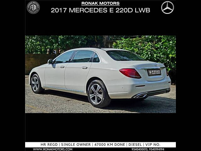 Used Mercedes-Benz E-Class [2017-2021] E 220 d Avantgarde in Chandigarh