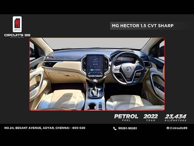 Used MG Hector [2021-2023] Sharp 1.5 Petrol CVT in Chennai