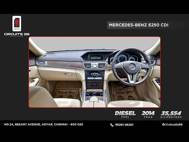 Used Mercedes-Benz E-Class [2013-2015] E250 CDI Launch Edition in Chennai