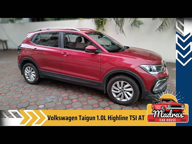 Used Volkswagen Taigun [2021-2023] Highline 1.0 TSI AT in Chennai