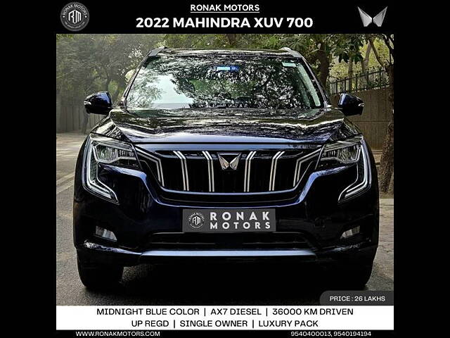 Used Mahindra XUV700 AX 7 Diesel  AT Luxury Pack 7 STR [2021] in Chandigarh
