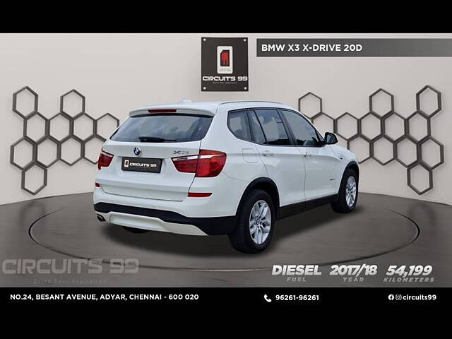 Used BMW X3 [2014-2018] xDrive-20d xLine in Chennai