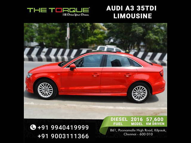 Used Audi A3 [2014-2017] 35 TDI Premium Plus + Sunroof in Chennai