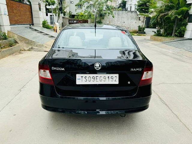 Used Skoda Rapid [2014-2015] 1.5 TDI CR Elegance Plus Black Package in Hyderabad