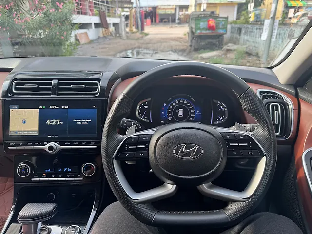 Used Hyundai Alcazar [2021-2023] Prestige (O) 7 STR 1.5 Diesel AT in Warangal