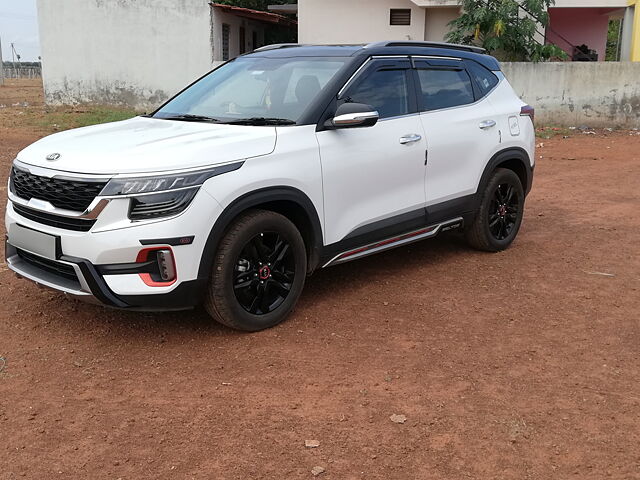 Used Kia Seltos [2019-2022] HTX 1.5 Diesel Dual Tone [2019-2020] in Karaikudi